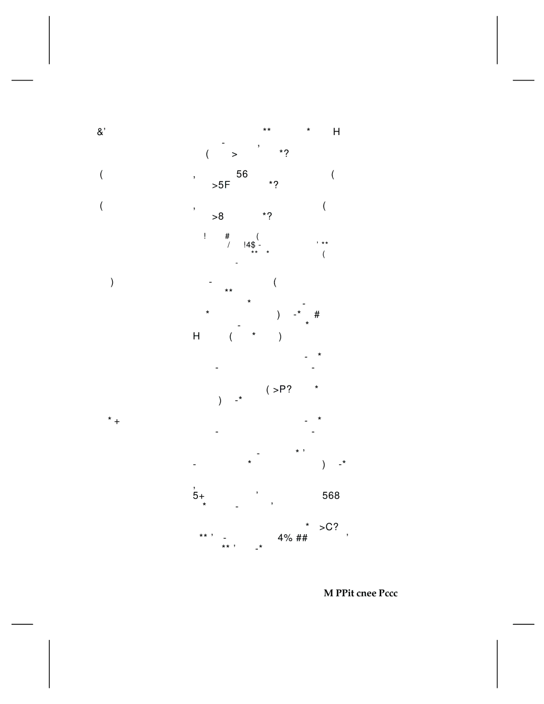 Paxar 9474 manual Code, Codabar 