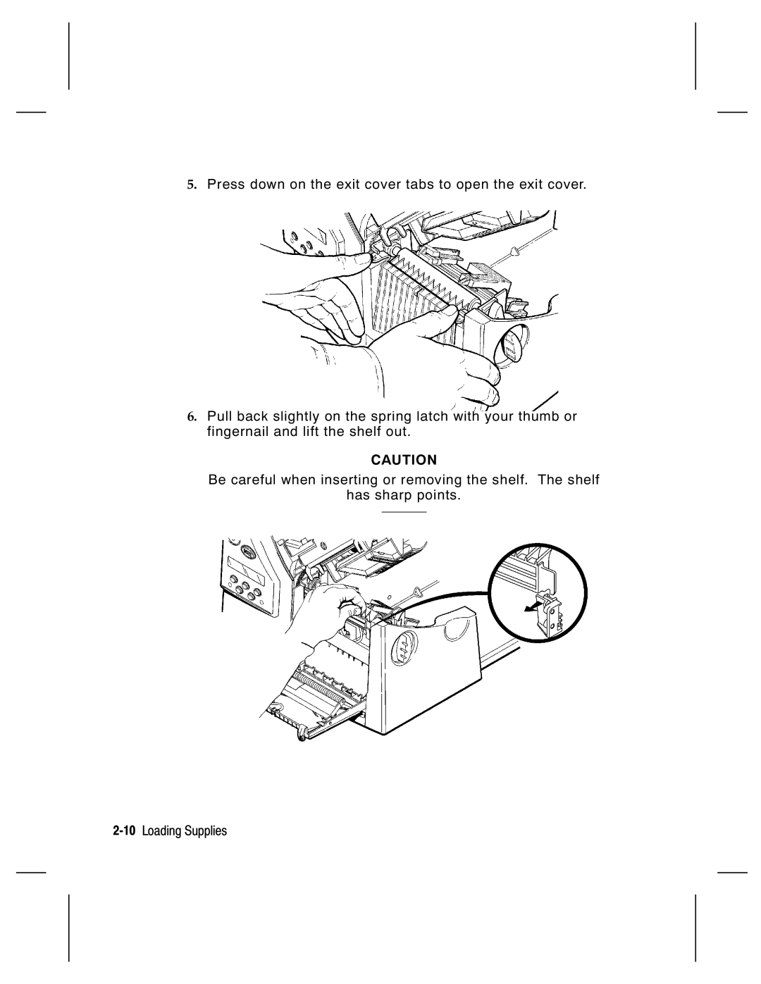 Paxar 9800 Series manual 