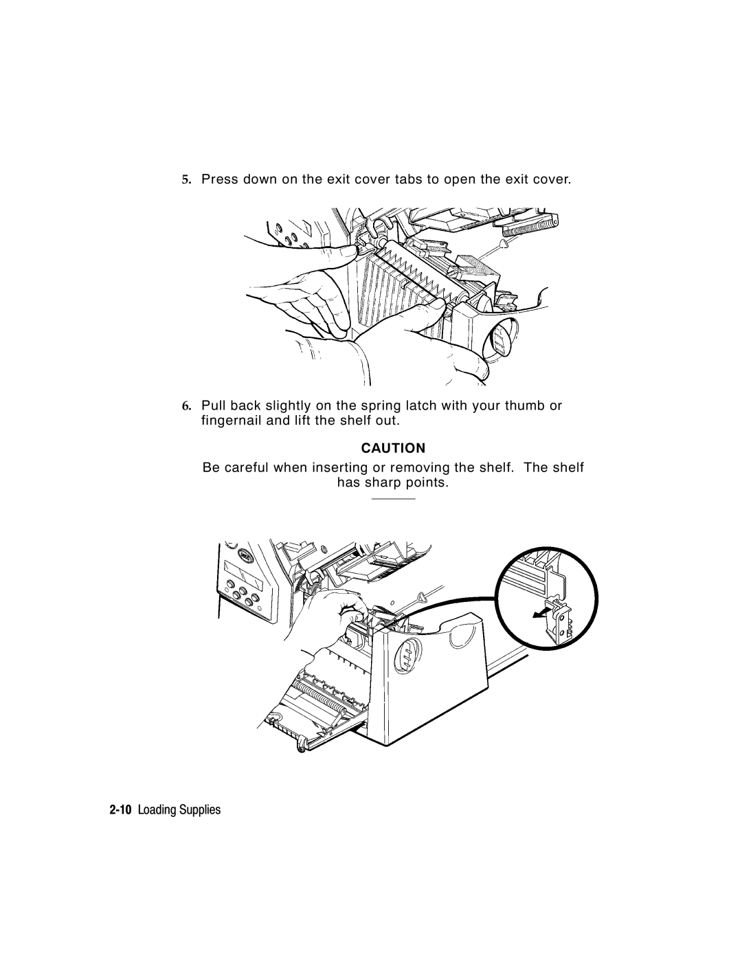 Paxar 9855 manual 