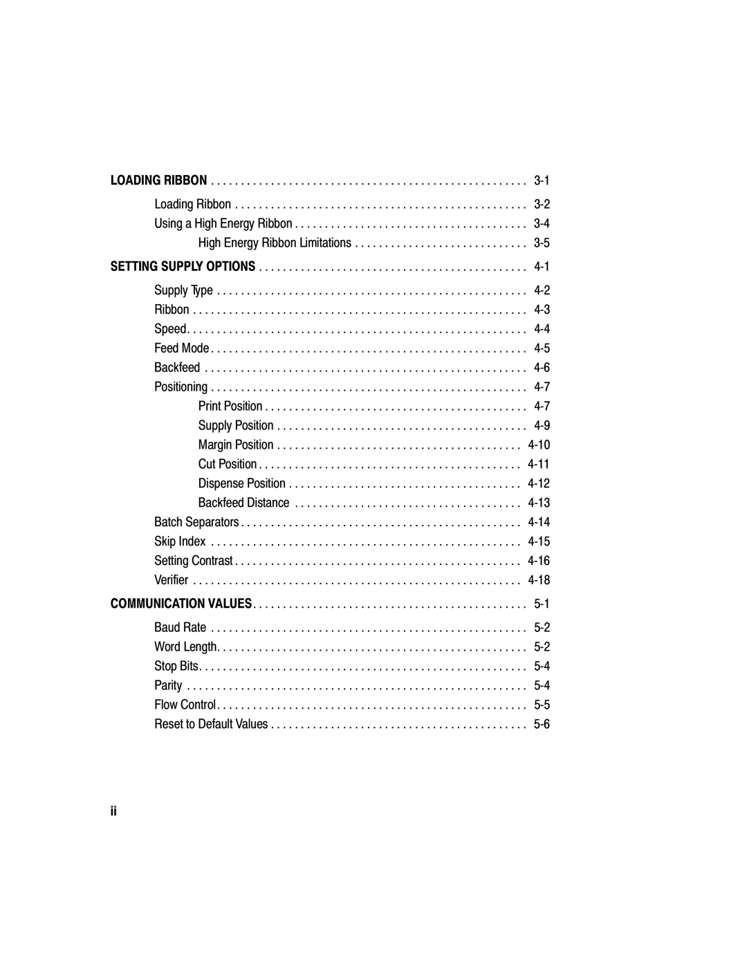 Paxar 9855 manual Loading Ribbon 