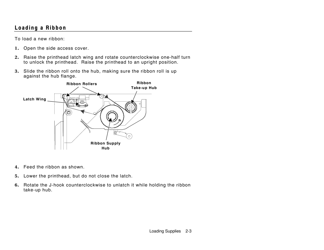 Paxar 9856 manual A d i n g a R i b b o n 