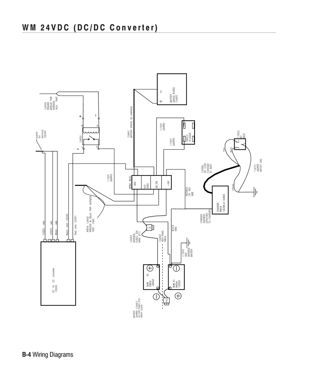 Paxar Monarch 9876 manual C o n v e r t e r, 2 4 V D C D C 