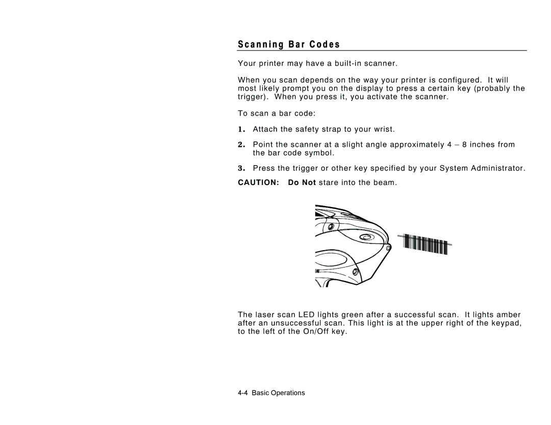 Paxar TC6032EM manual A n n i n g B a r codes 