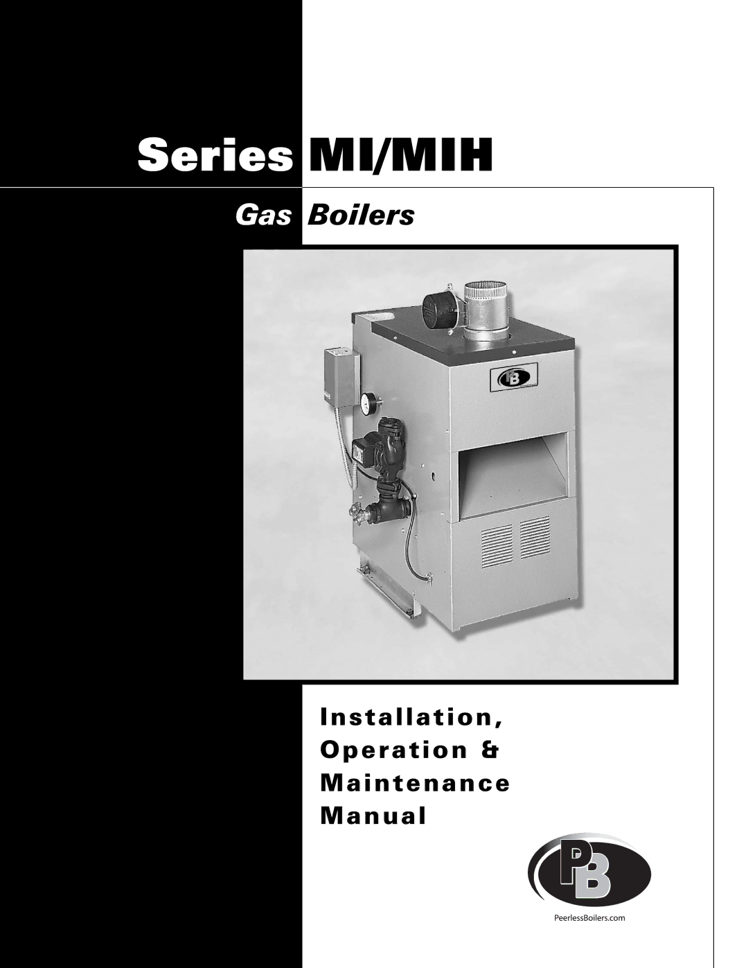 PB Heat MI/MIH series manual Series MI/MIH 