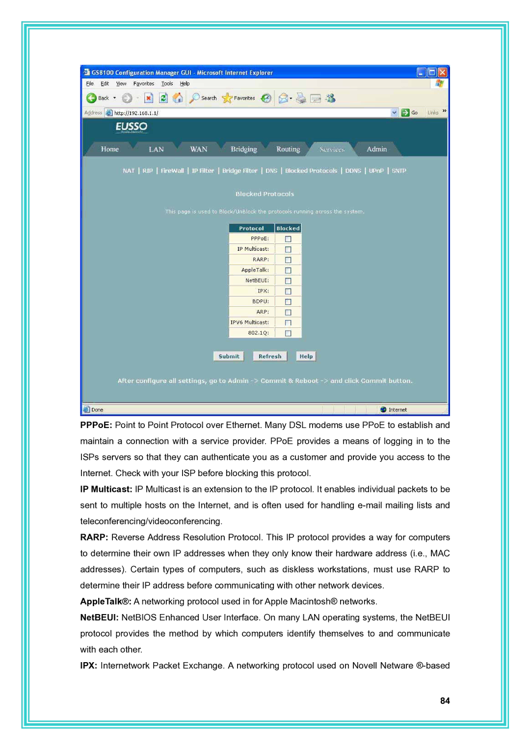 PC Concepts ADSL2+ user manual 