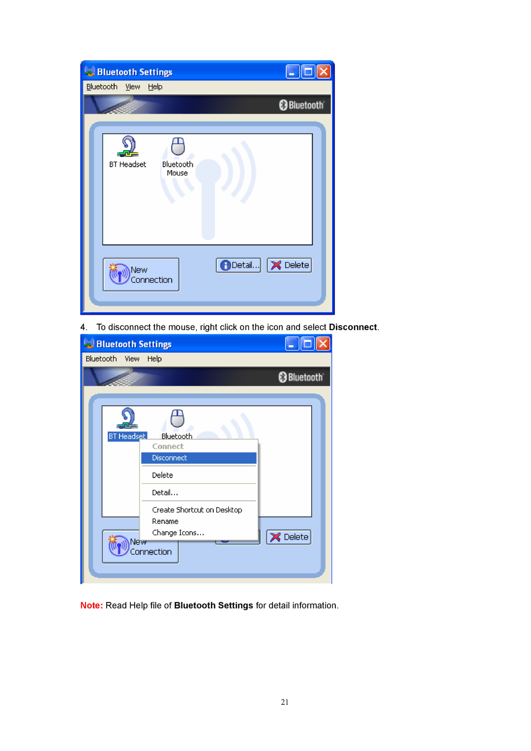 PC Concepts BT-01UDE manual 