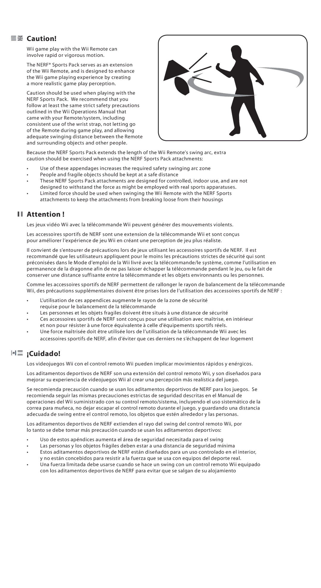 PDP PL-7559, PL-7560, GX-7559, BB-7559 manual ¡Cuidado 