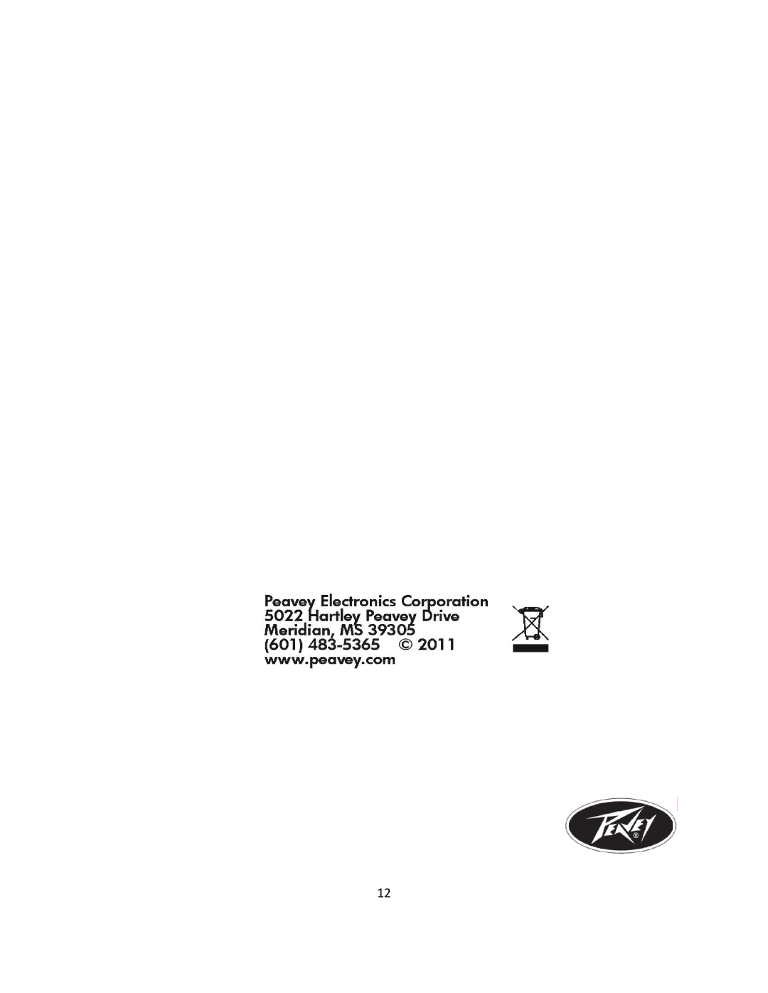 Peavey 1 UHF manual 