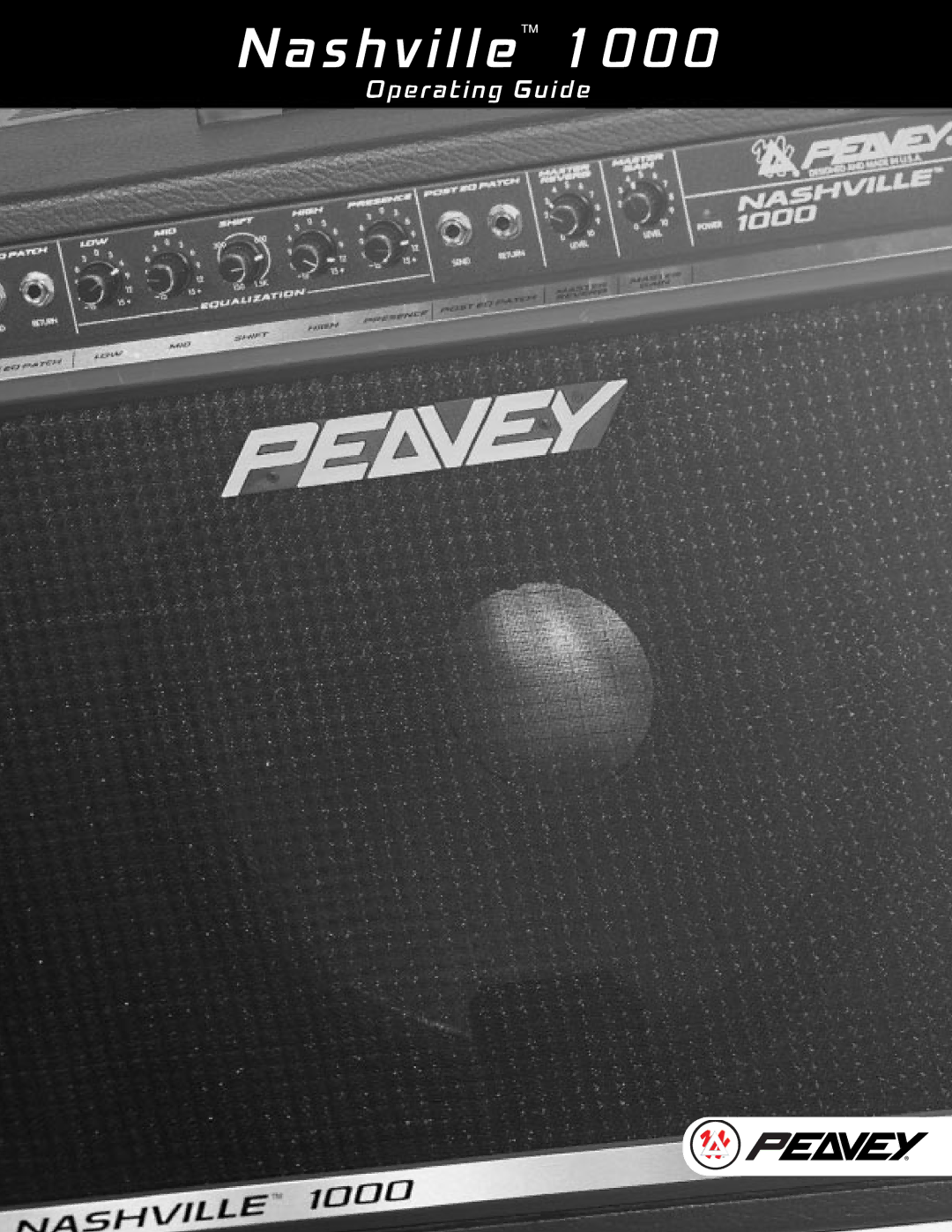 Peavey 1000 manual Nashville 