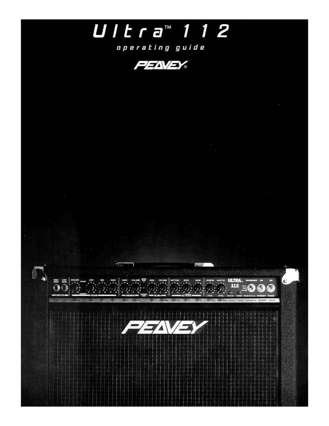 Peavey 112 manual 