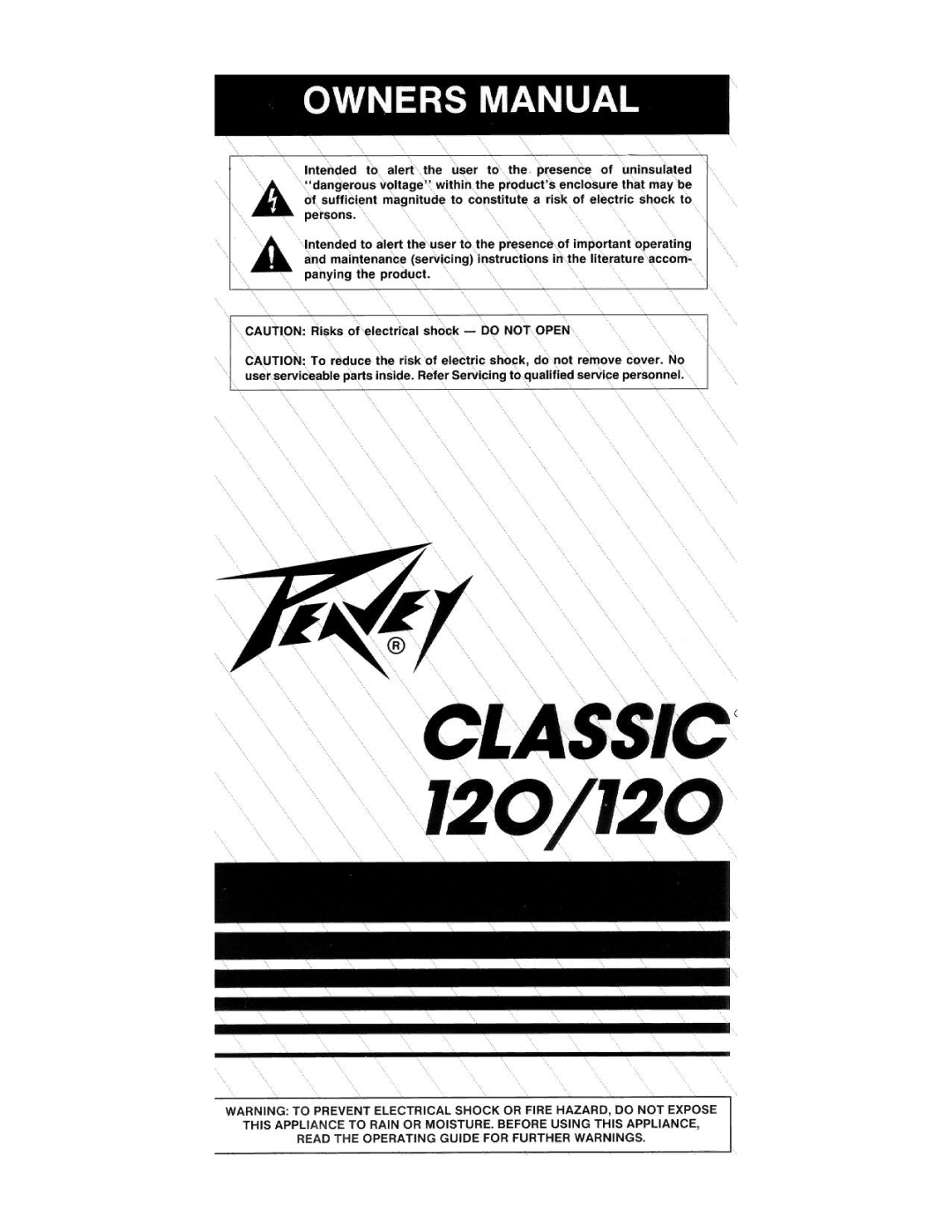 Peavey 120/120 manual 