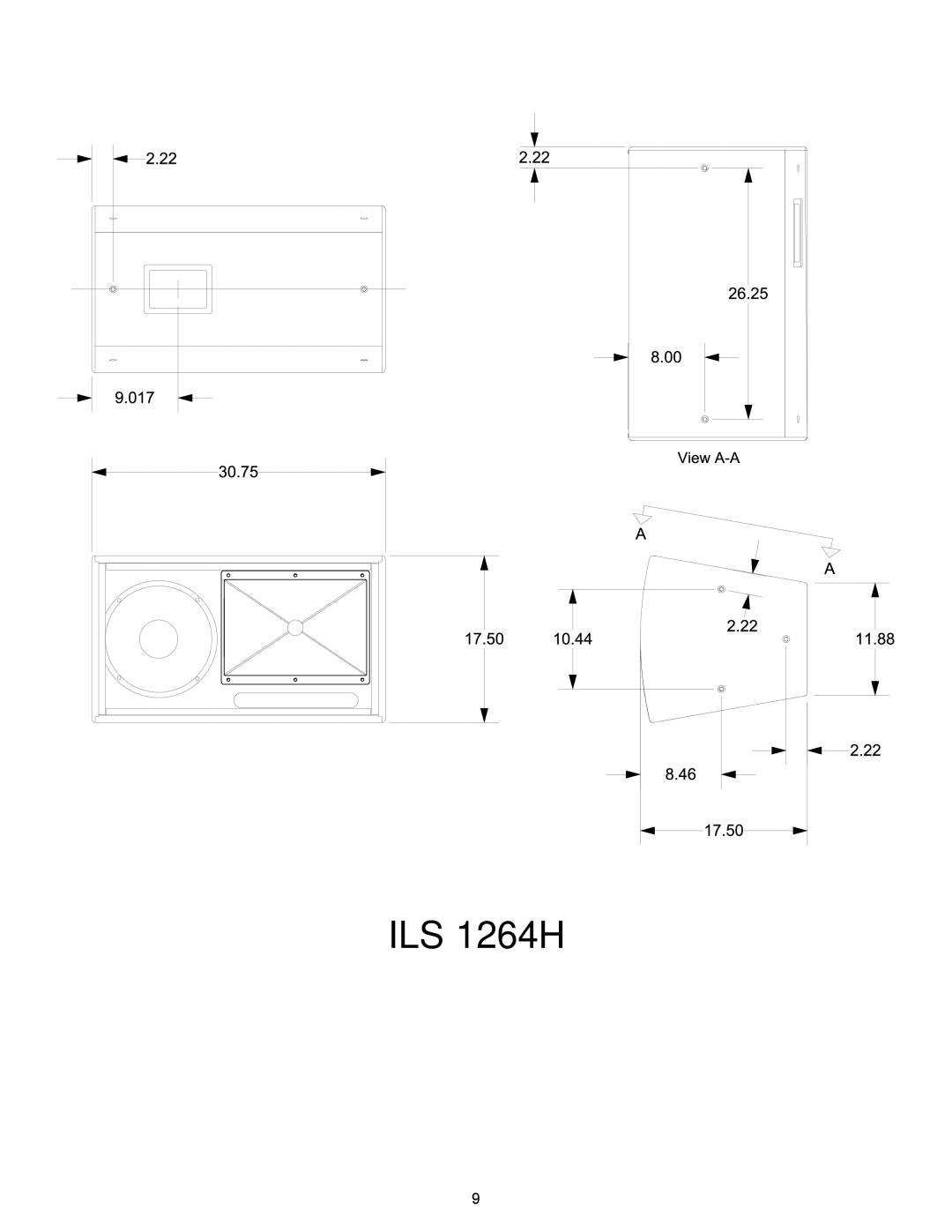 Peavey 1264 H specifications ILS 1264H 