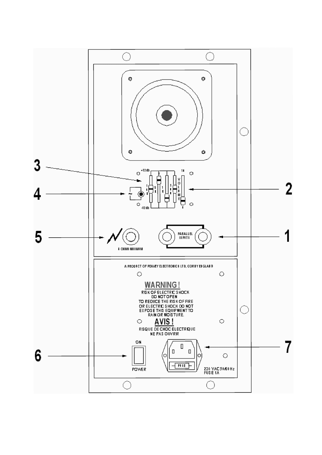 Peavey 12PM manual 