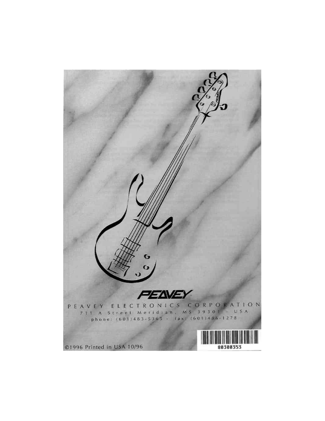 Peavey 2-T manual 