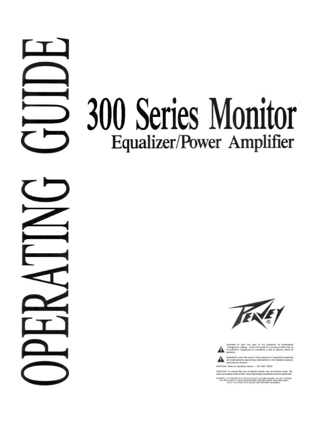 Peavey 300 Series manual 