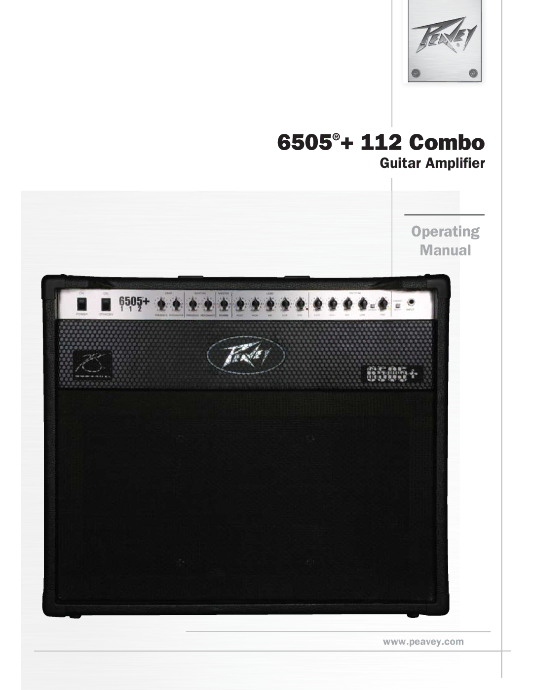 Peavey 6505 +112 Combo manual 6505+ 112 Combo 