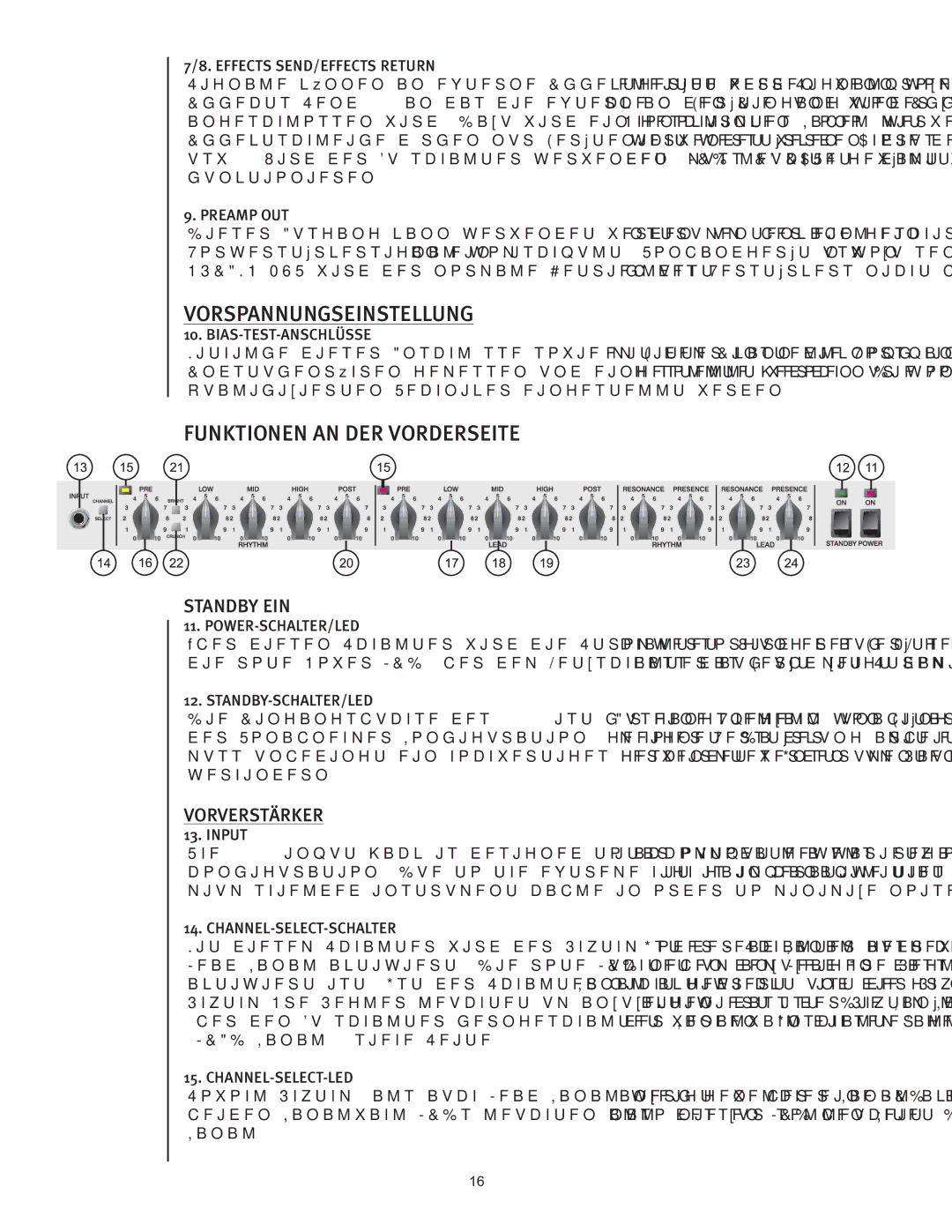 Peavey 6534 manual 70341//6/4&*/45&--6, 0/&//%&3703%&34&*5, Gvolujpojfsfo, RVBMJGJJFSUFO5FDIOJLFSFJOHFTUFMMUXFSEFO 