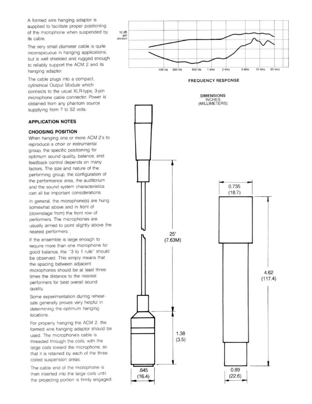 Peavey ACM-2 manual 