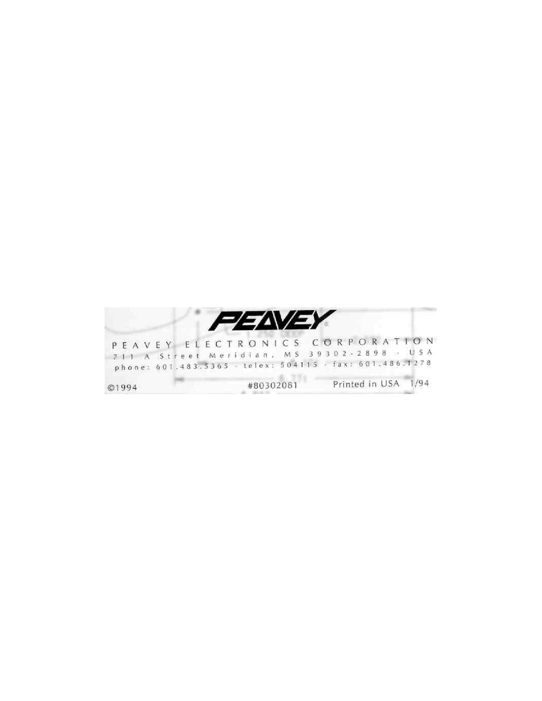 Peavey Axcelerator 5 manual 