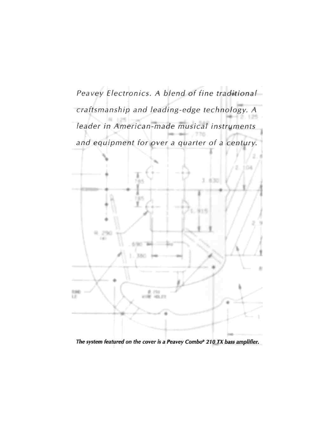 Peavey Axcelerator 5 manual 