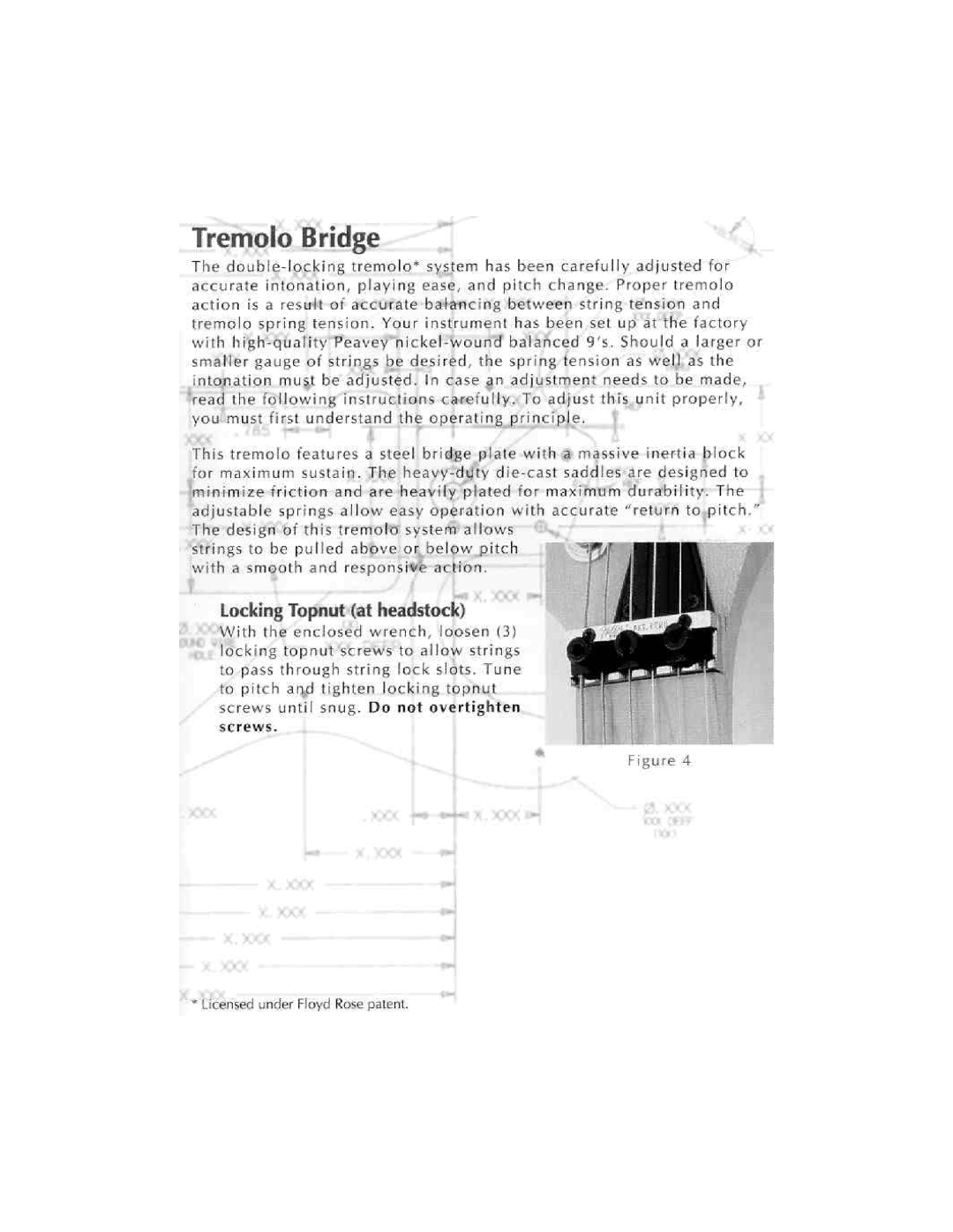 Peavey Axcelerator AX manual 