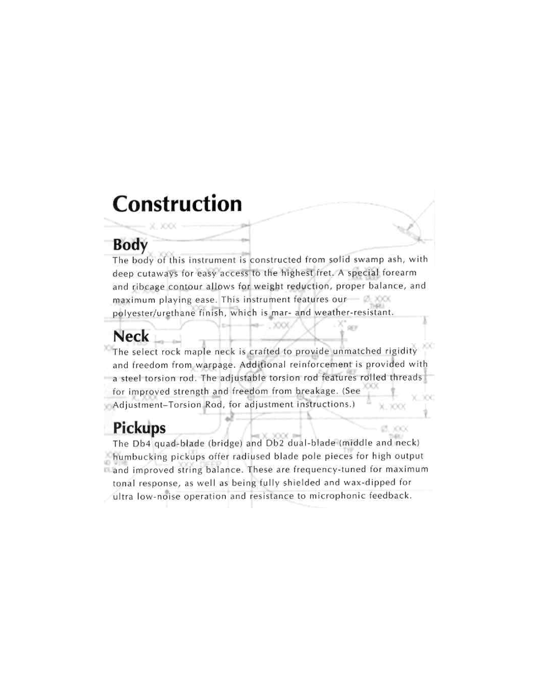 Peavey Axcelerator AX manual 