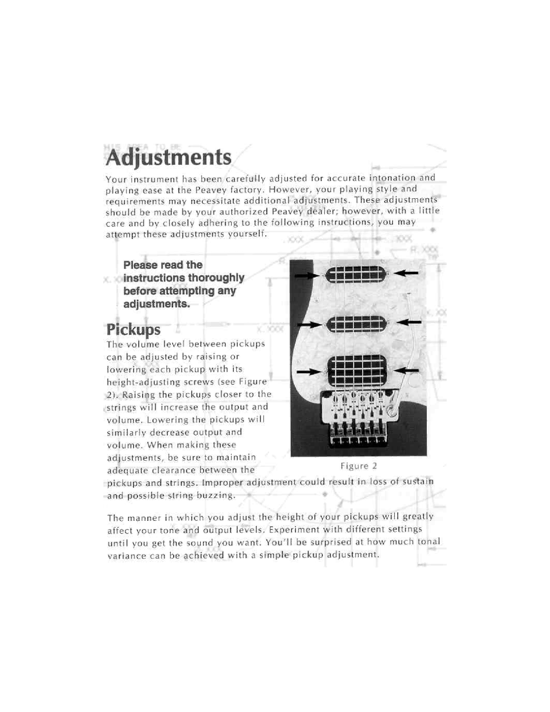 Peavey Axcelerator AX manual 