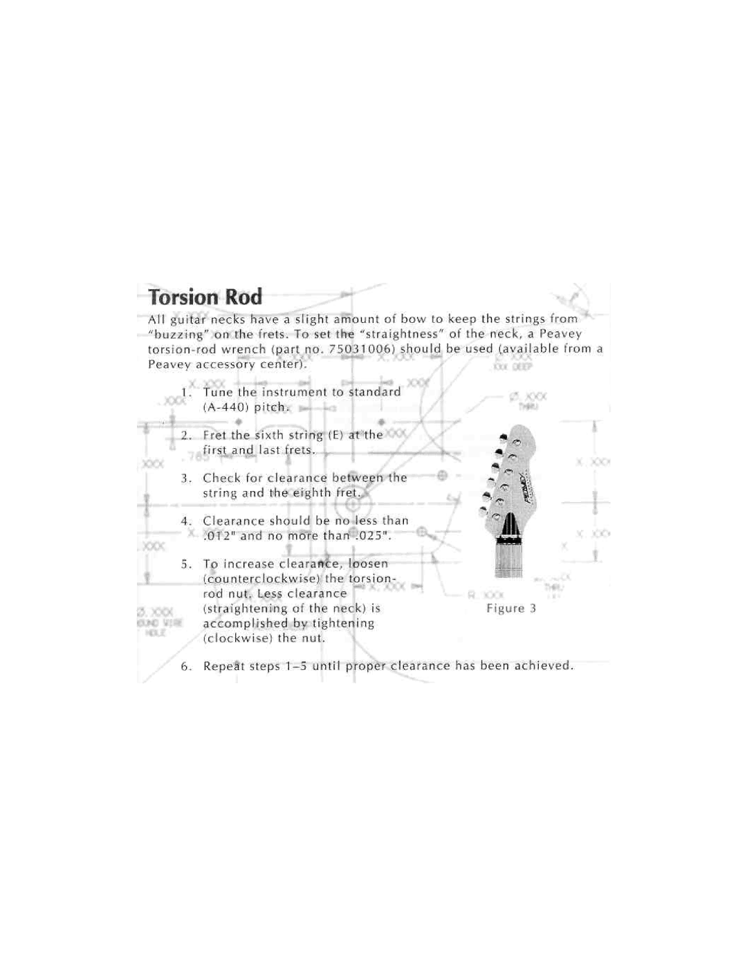 Peavey Axcelerator AX manual 