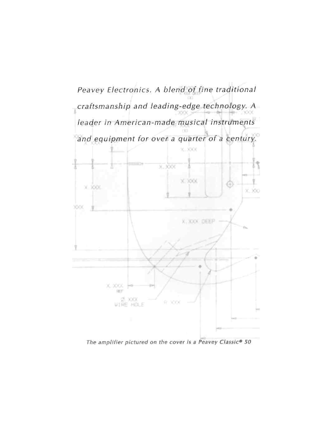 Peavey Axcelerator manual 