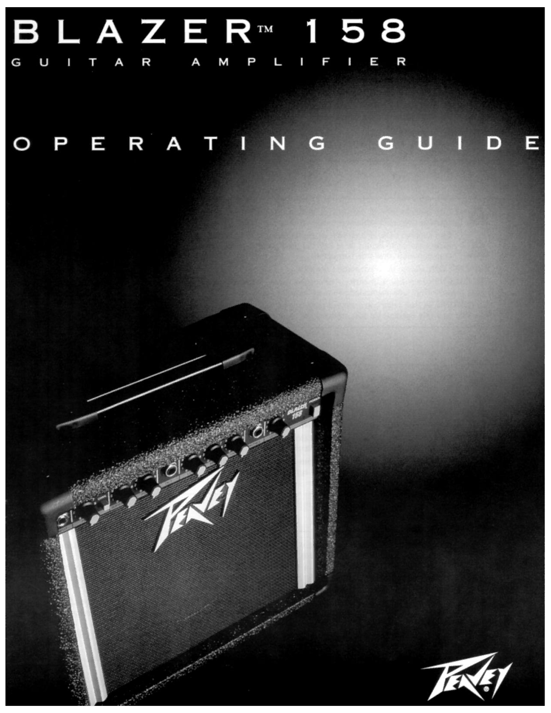 Peavey Blazer 158 manual 