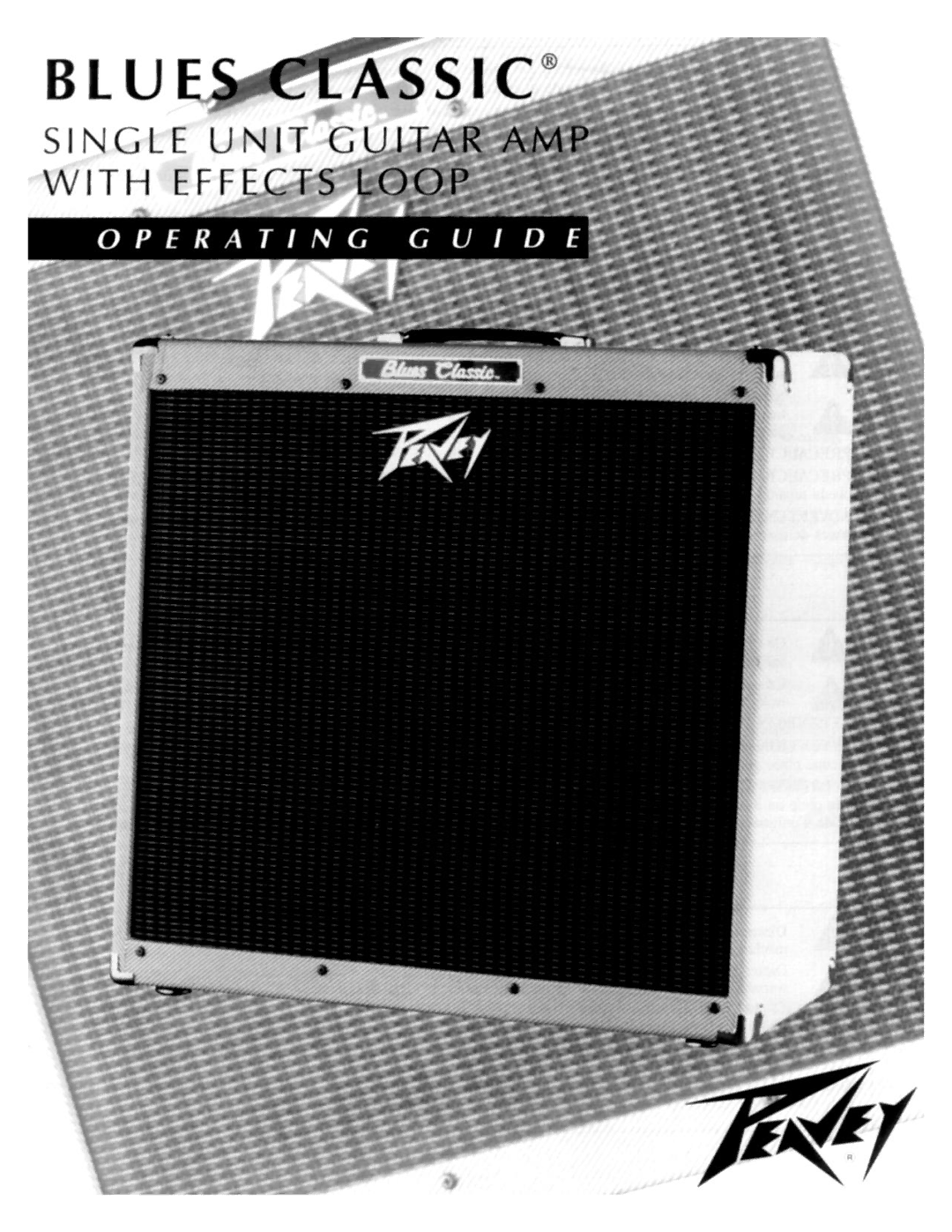 Peavey Blues Classic manual 