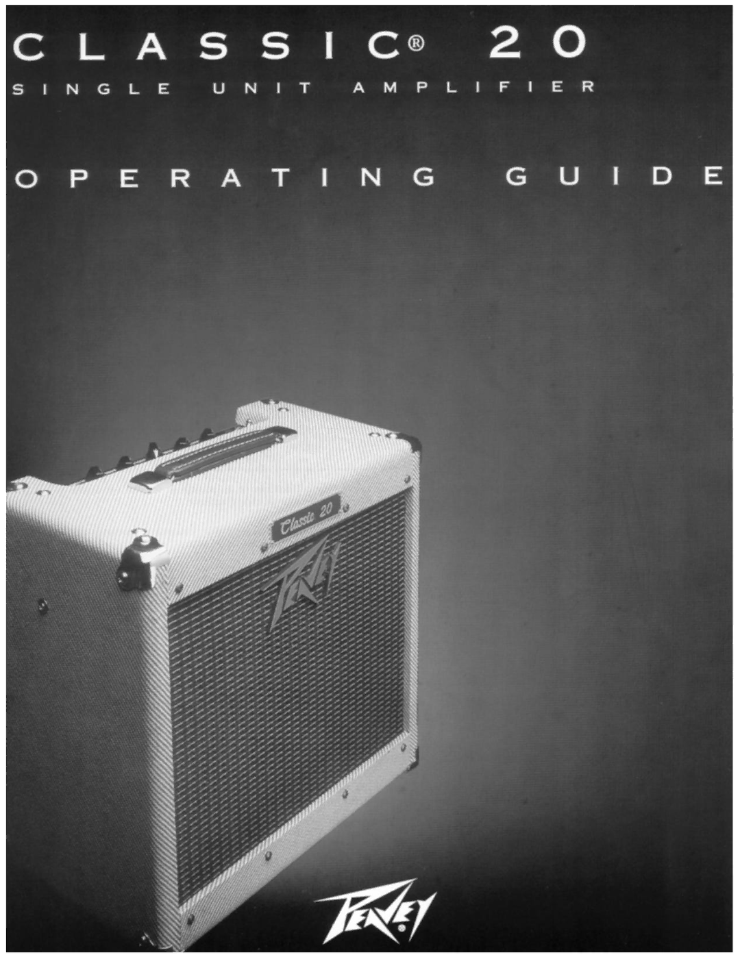 Peavey Classic 20 manual 