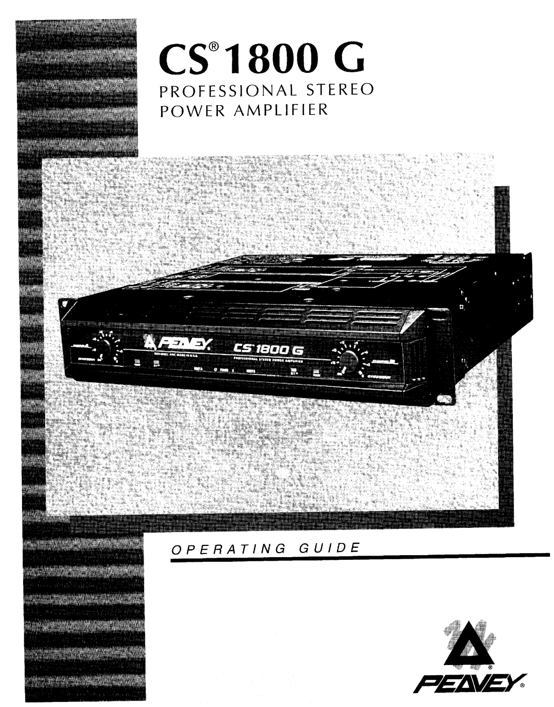 Peavey CS 1800G manual 