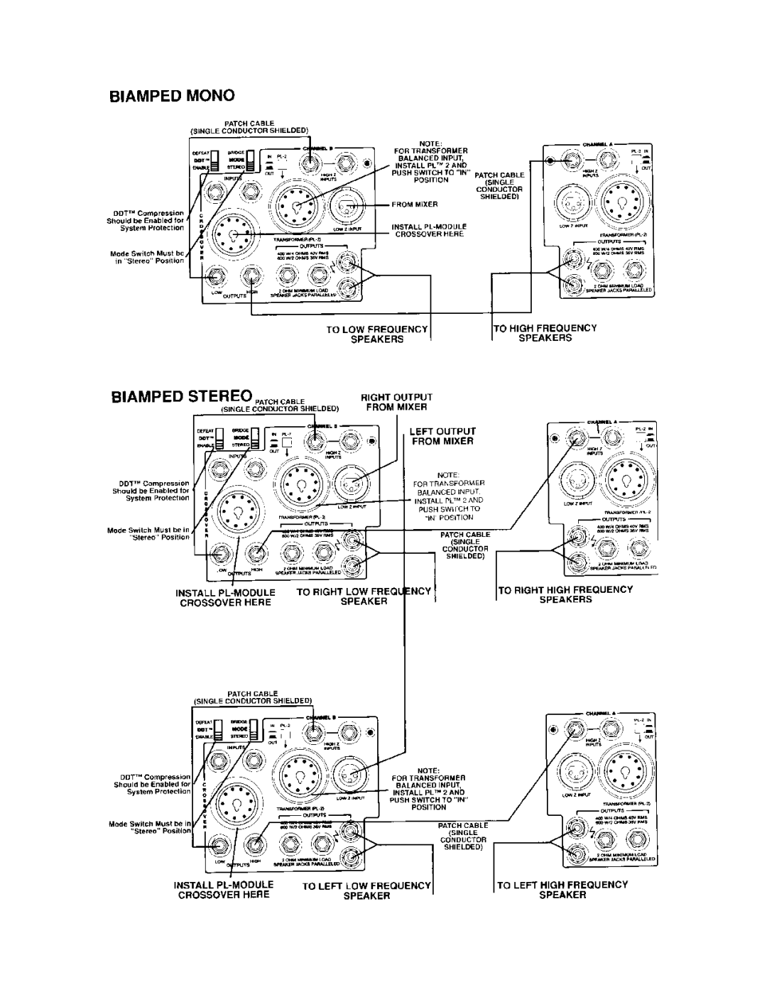 Peavey CS 800X manual 