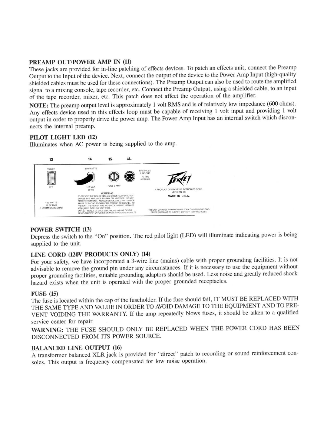 Peavey DataBass manual 