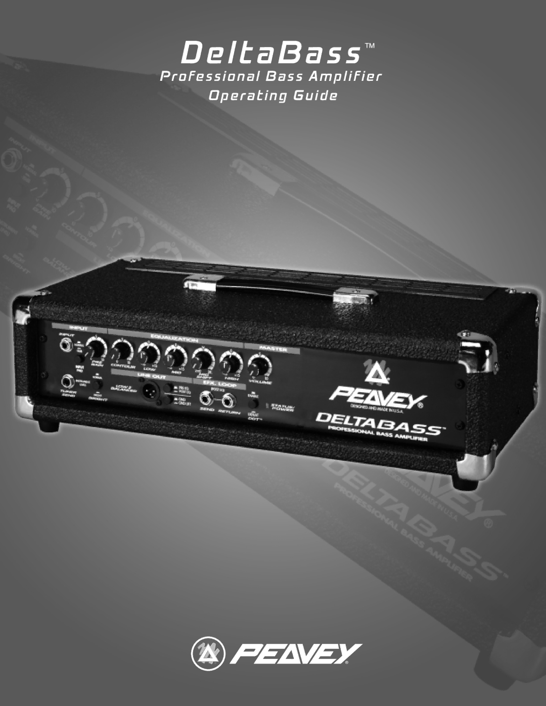 Peavey Deltabass manual L ta B a s s 