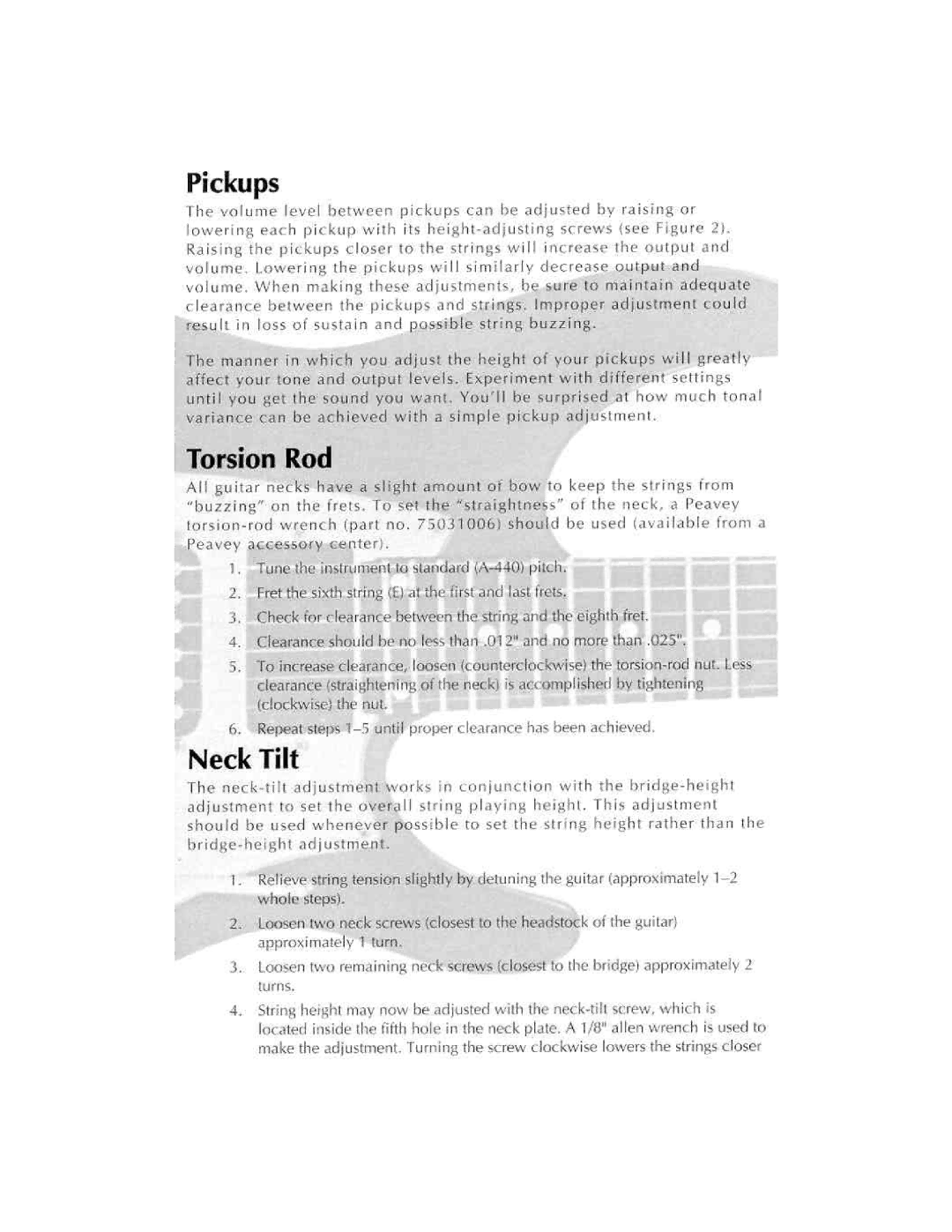 Peavey Detonator manual 