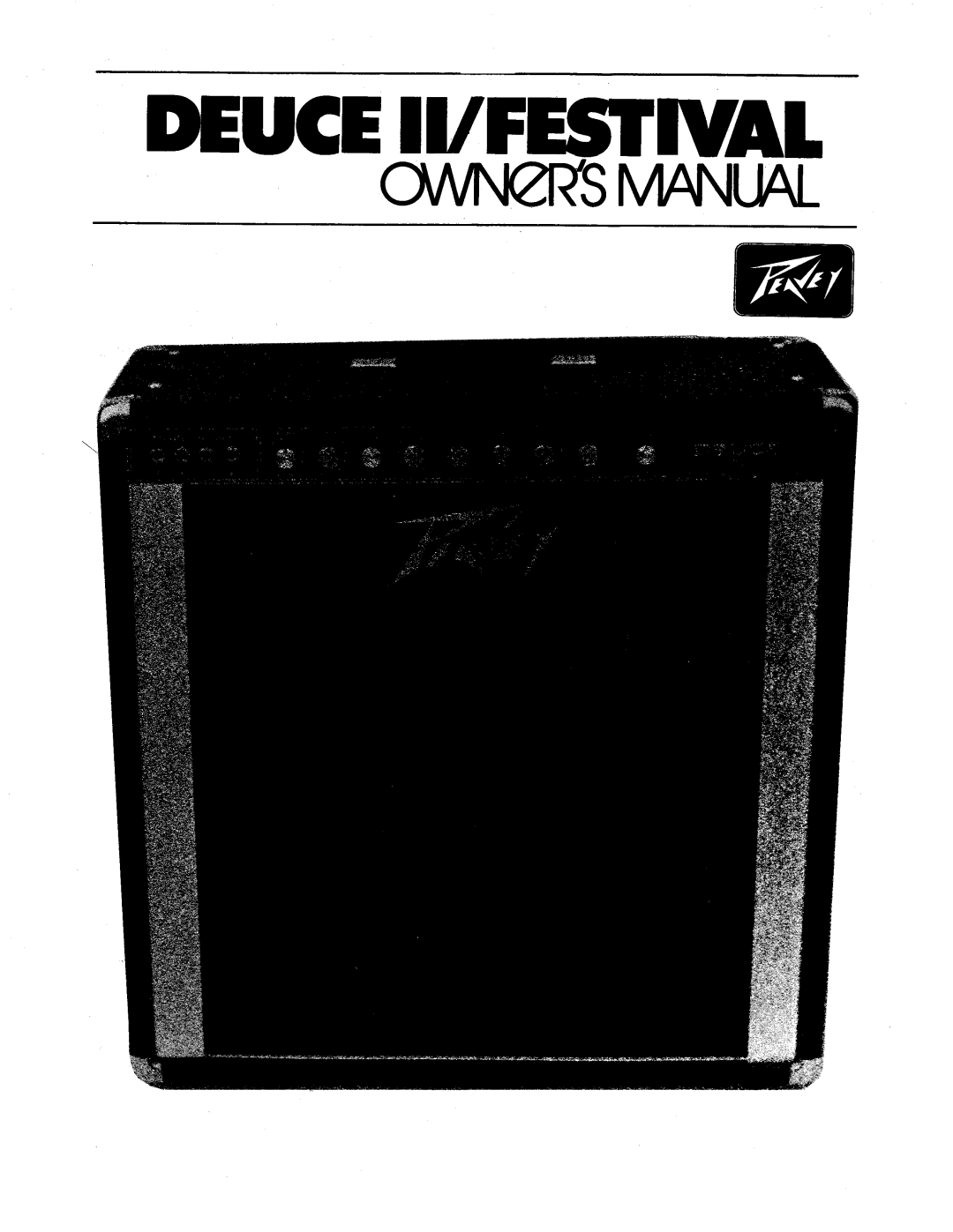 Peavey Deuce II/Festival manual 