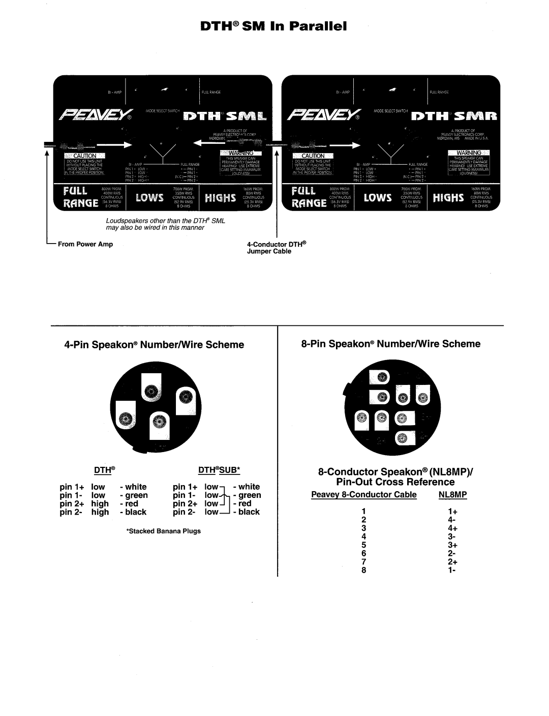 Peavey DTH SM manual 