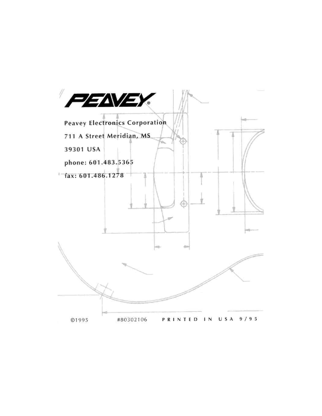 Peavey Ecoustic manual 