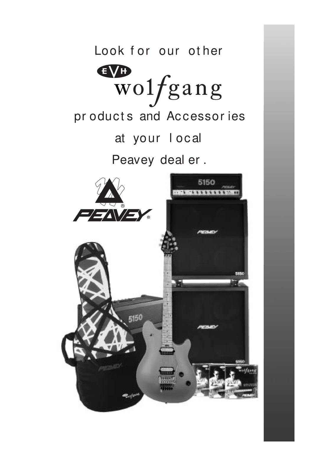 Peavey EVH Wolfgang manual 