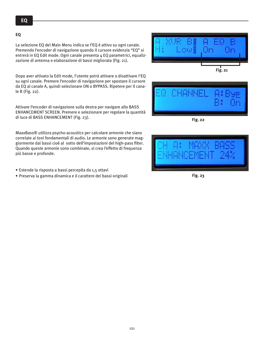 Peavey IPR 6000, IPR 3000, IPR 4500, IPR 1600 manual 121 