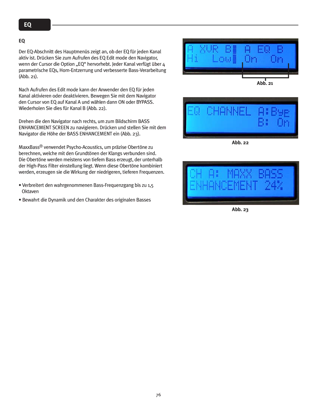 Peavey IPR 3000, IPR 6000, IPR 4500, IPR 1600 manual Abb 