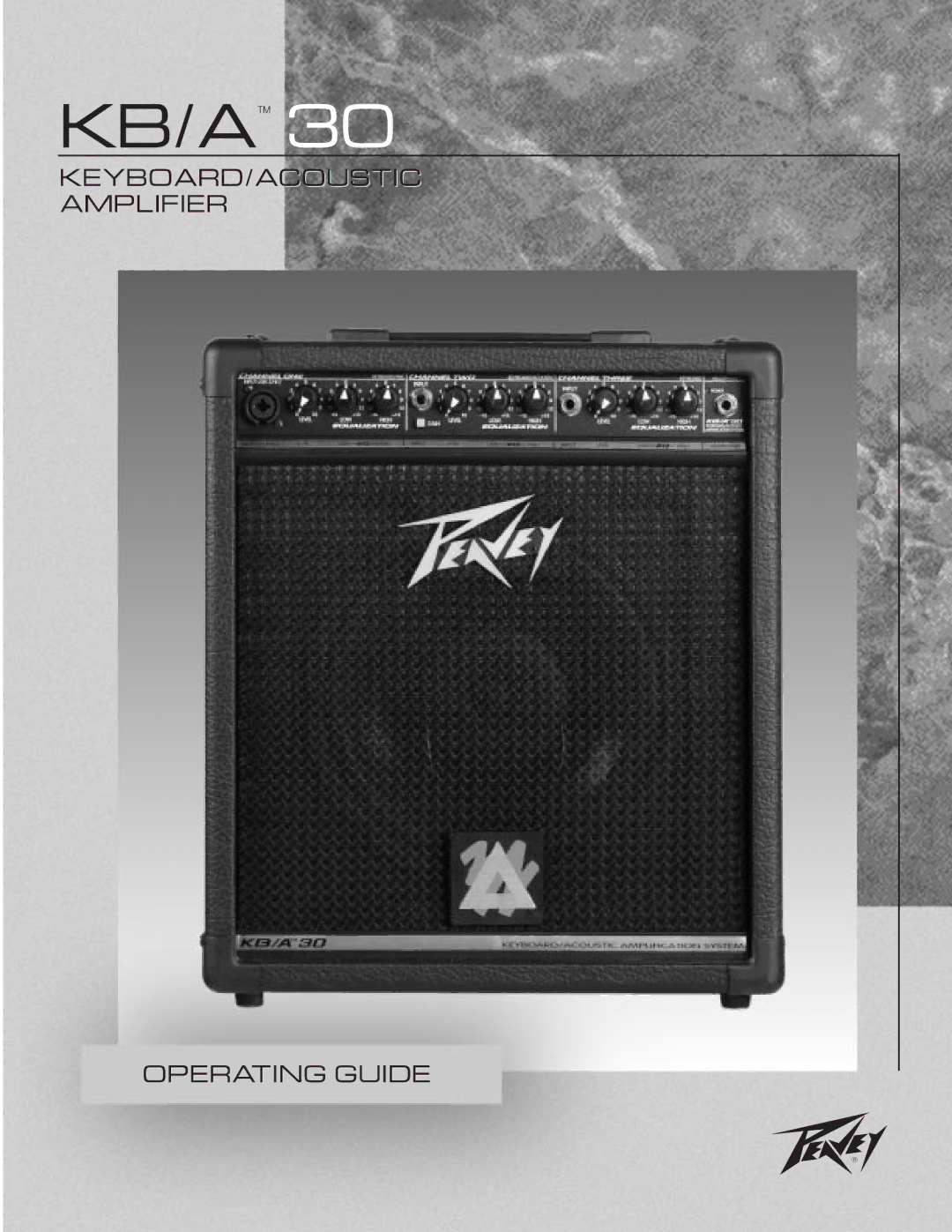 Peavey KB/A 30 manual Kb/Aª 