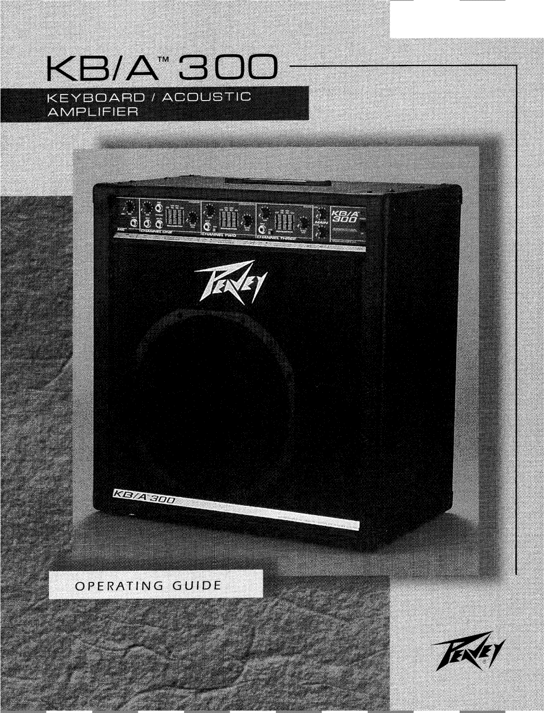 Peavey KB/A 300 manual 