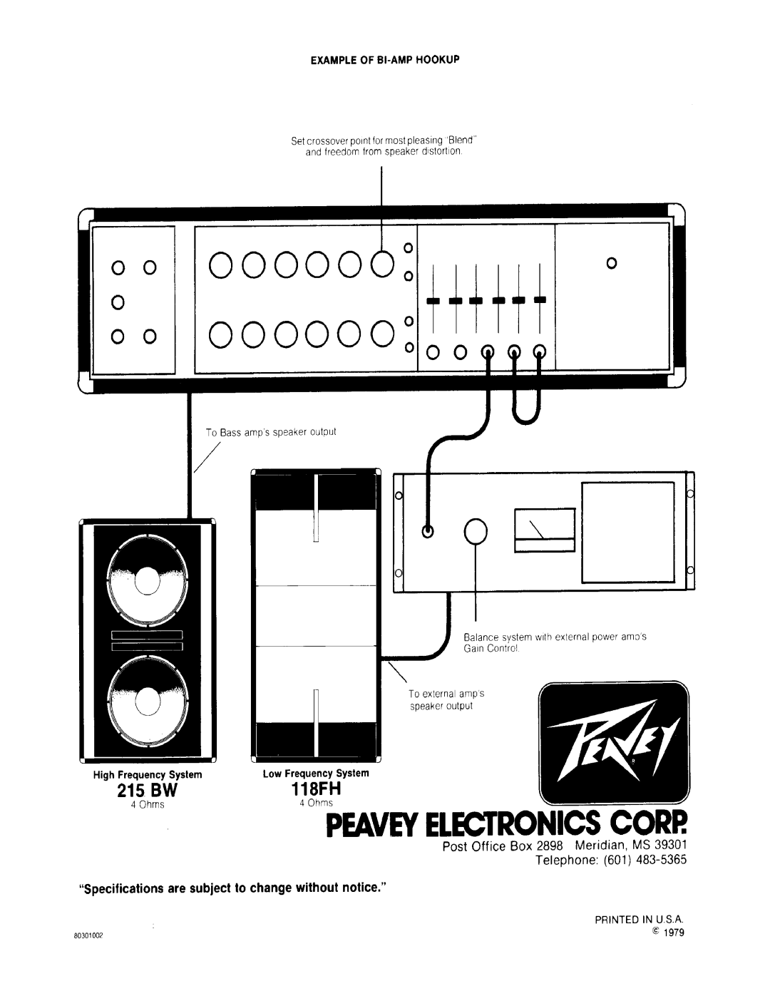 Peavey Mark III Series manual 