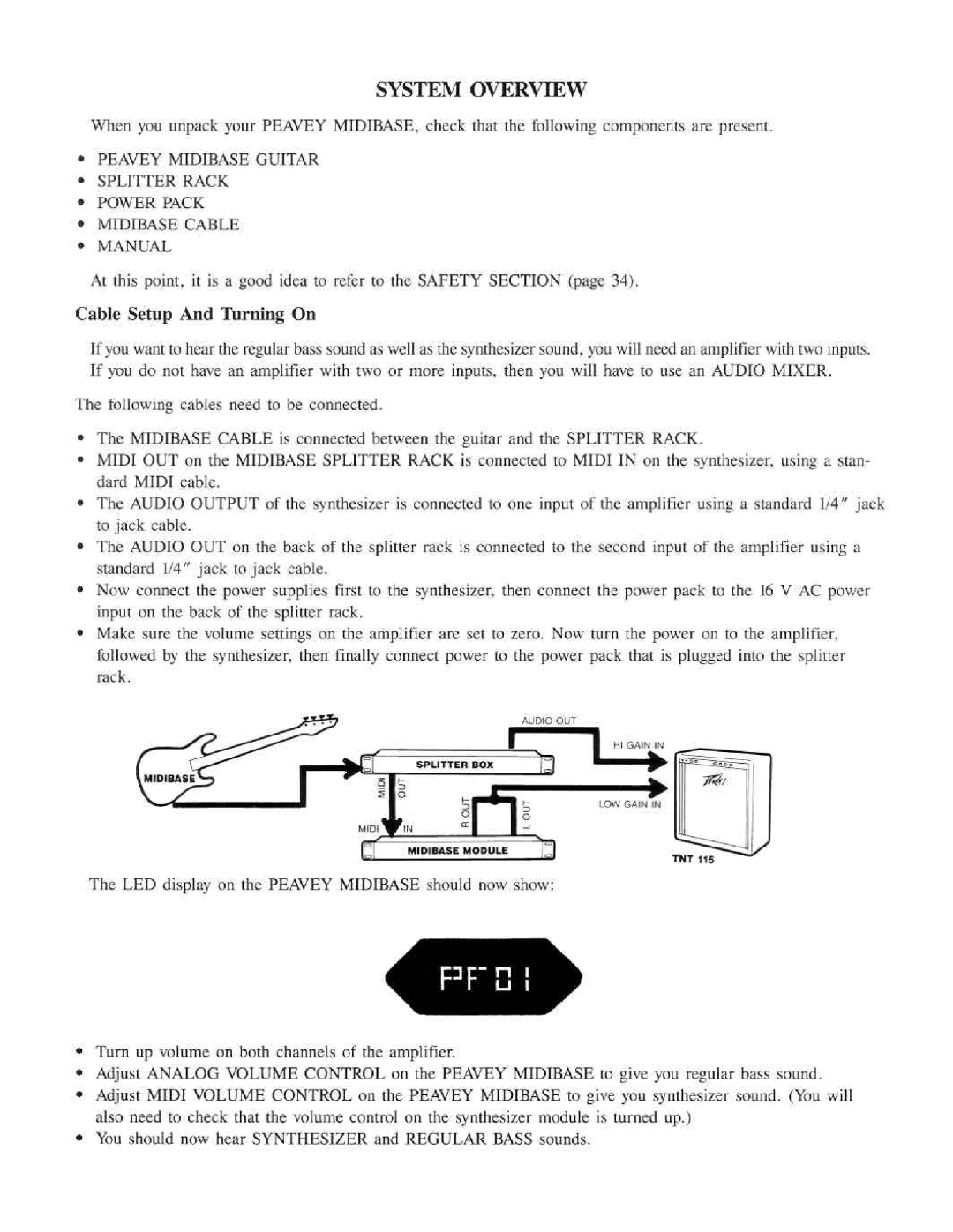 Peavey MidiBase manual 