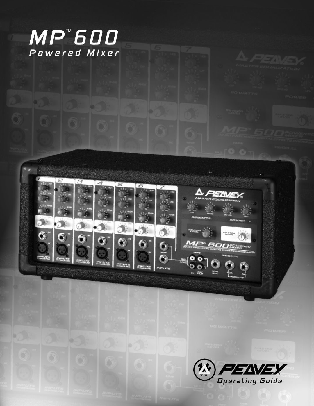 Peavey MP 600 manual W e r e d M i x e r 