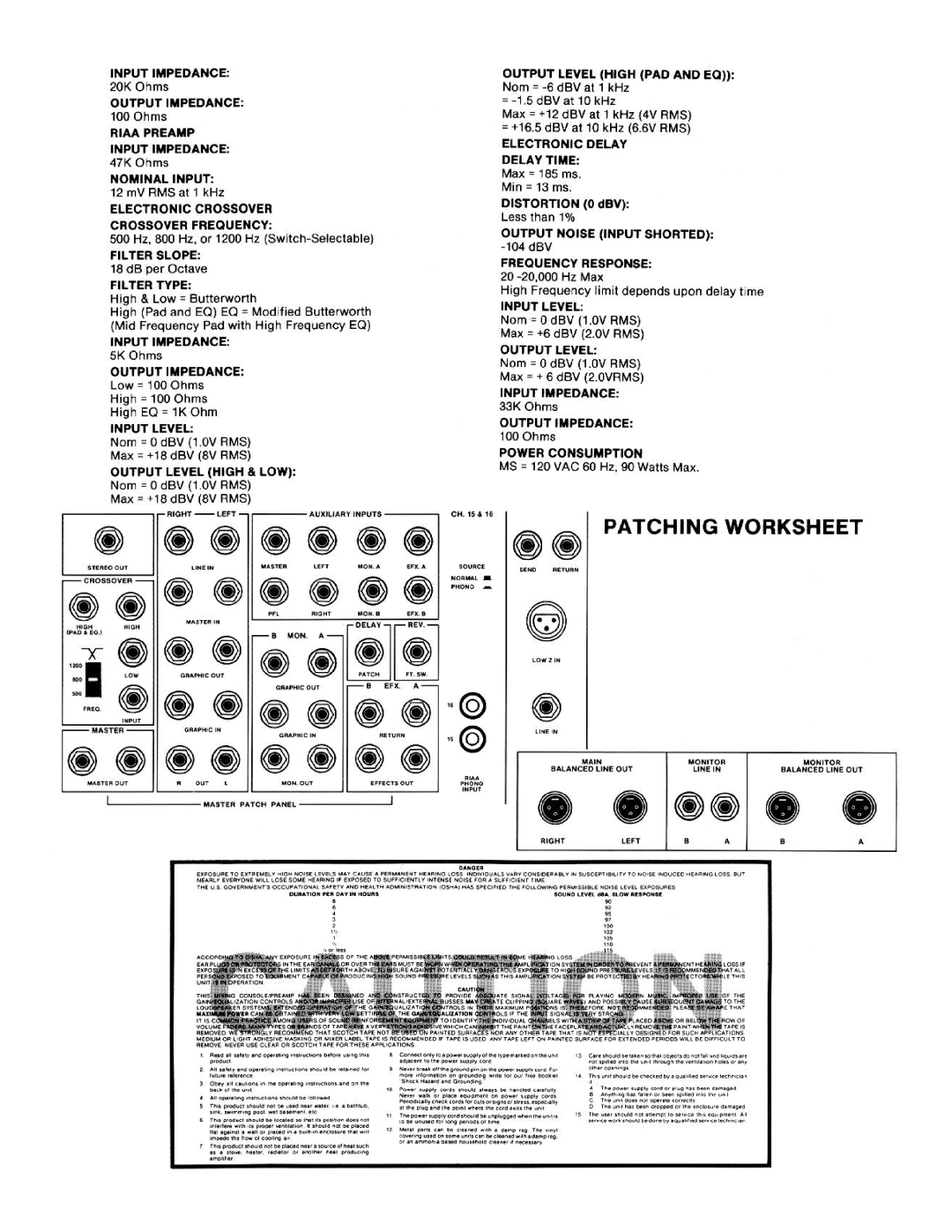 Peavey MS Series manual