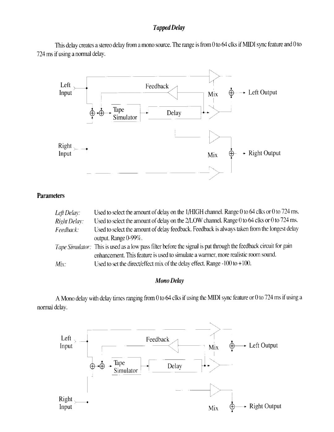 Peavey Multi-Effects Bass Preamp manual 